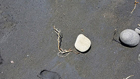 Photograph of Ohawe beach near Hawera